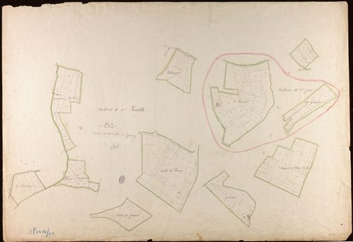 Monclar-de-Quercy - Sections C, H : développement