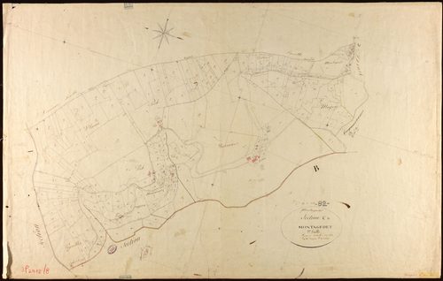 Montagudet - Section C - Montagudet, 3e feuille