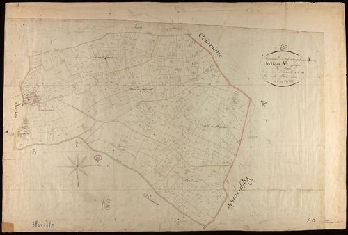 Montaigu-de-Quercy - Section A - Couloussac, 3e feuille