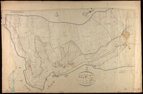 Montaigu-de-Quercy - Section B - Bonnaval, 1ère feuille
