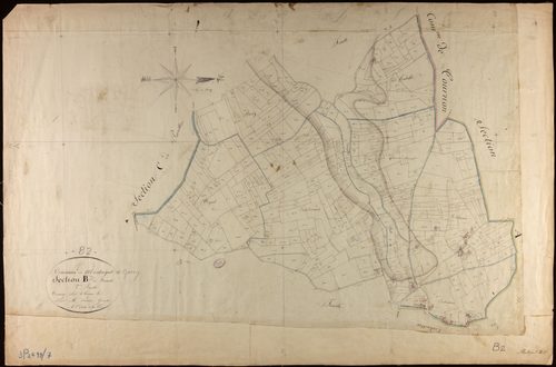 Montaigu-de-Quercy - Section B - Bonnaval, 2e feuille