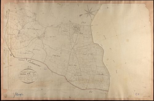 Montaigu-de-Quercy - Section C - Pervillac, 2e feuille