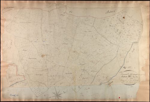 Montaigu-de-Quercy - Section D - Pech Bertié, 3e feuille