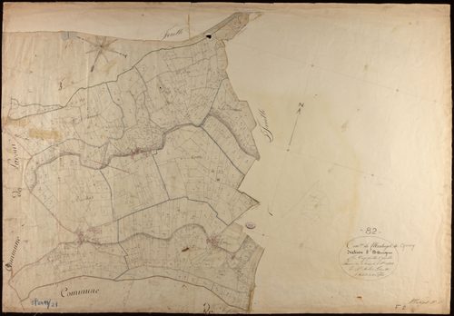 Montaigu-de-Quercy - Section F - Aurignac, 2e feuille