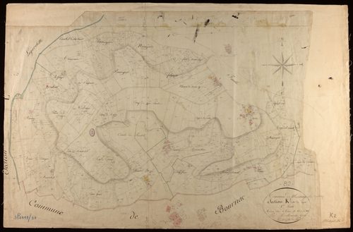 Montaigu-de-Quercy - Section K - Goux, 2e feuille
