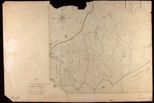 Montaigu-de-Quercy - Section L - Lagardette, 1ère feuille