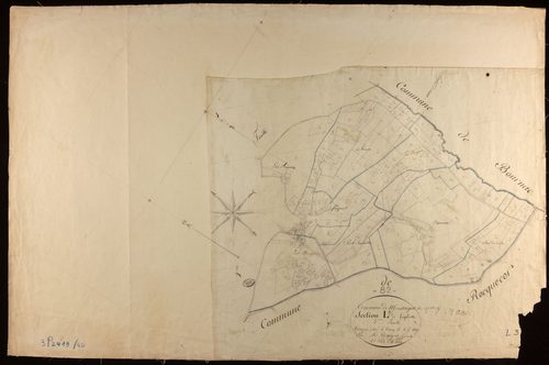 Montaigu-de-Quercy - Section L - Lagardette, 3e feuille