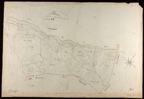 Montaigu-de-Quercy - Section M - Soucis, 3e feuille