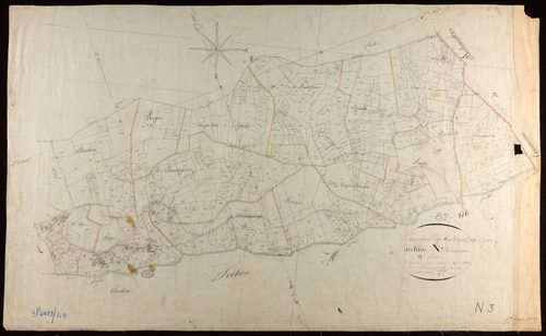 Montaigu-de-Quercy - Section N - Trapassié, 3e feuille