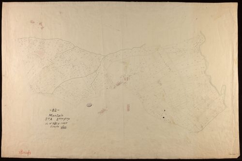 Montain - Section A - Montaïn, 2e feuille, copie