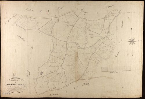 Montalzat - Section C - Marcayran et Fraysse, 2e feuille