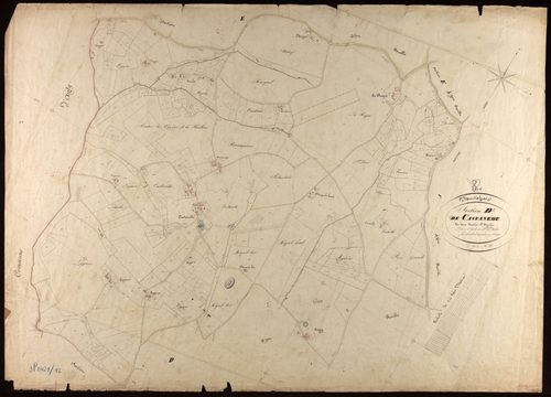 Montalzat - Section D - Castanède, 1ère feuille