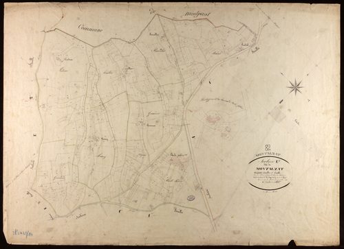 Montalzat - Section E - Montalzat, 1ère feuille