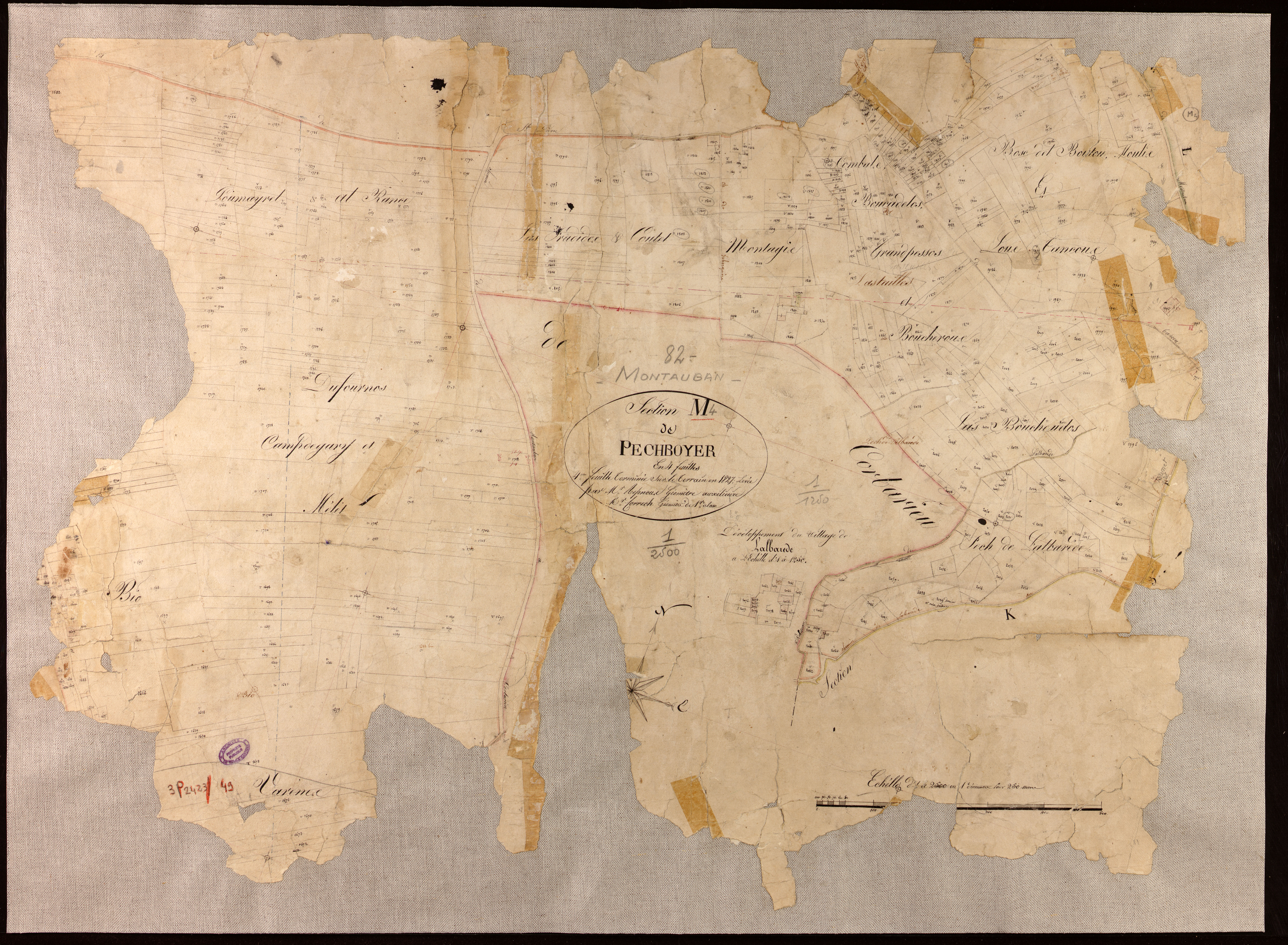 Montauban - Section M - Pechboyer, 4e feuille