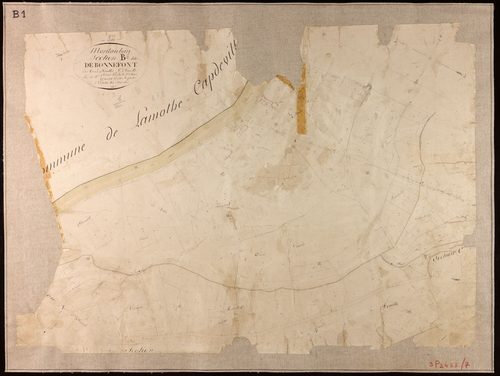 Montauban - Section B - Bonnefont, 1ère feuille