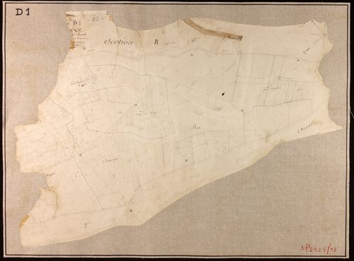 Montauban - Section D - Fontneuve, 1ère feuille