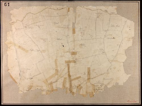 Montauban - Section G - Lalande, 1ère feuille