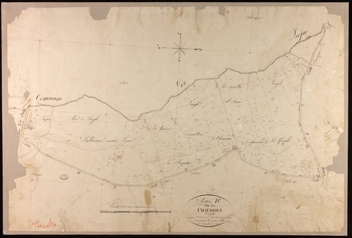 Montauban - Section H - Les Chaussous, 2e feuille