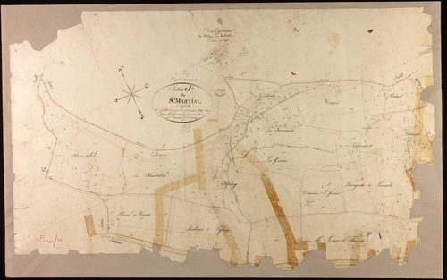 Montauban - Section J - Saint-Martial, 4e feuille