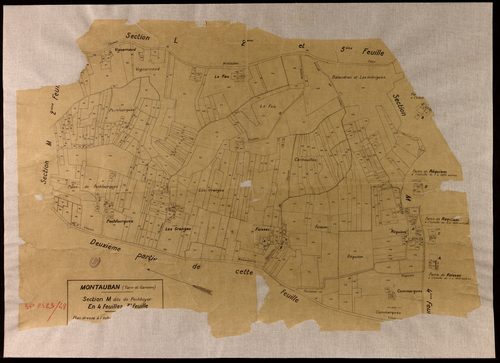 Montauban - Section M - Pechboyer, 3e feuille copie