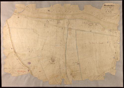 Montauban - Section N - Miroulet, 1ère feuille