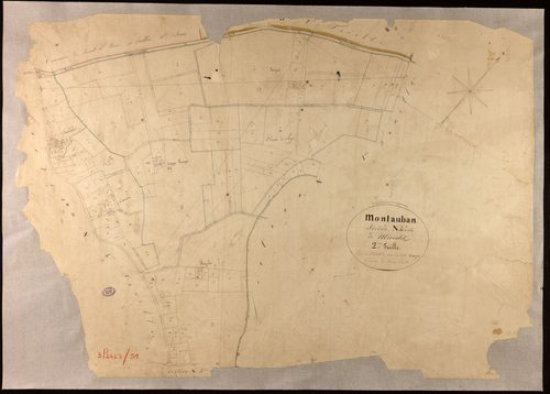 Montauban - Section N - Miroulet, 2e feuille