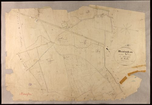 Montauban - Section N - Miroulet, 3e feuille