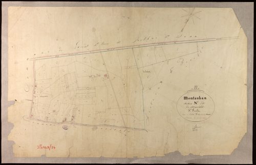 Montauban - Section N - Miroulet, 5e feuille