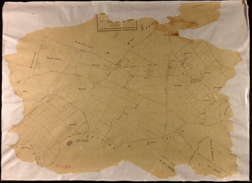 Montauban - Section O - Labastiolle, 1ère feuille copie
