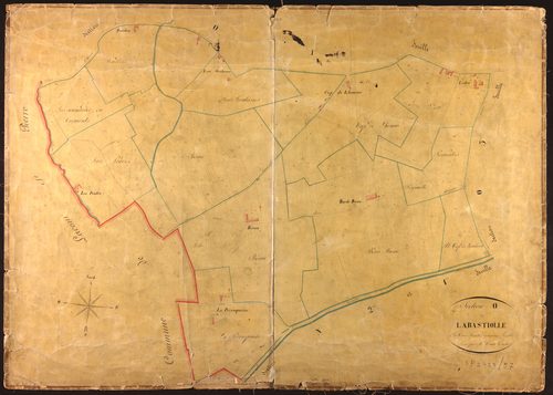 Montauban - Section O - Labastiolle, 2e feuille