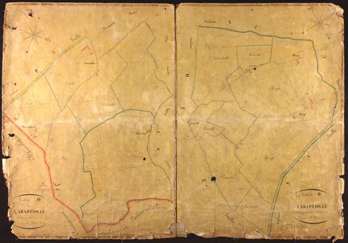 Montauban - Section O - Labastiolle, 3e feuille