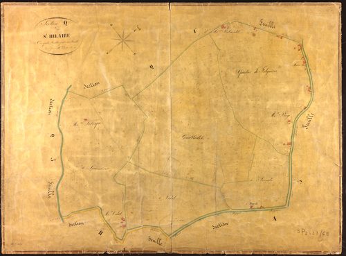 Montauban - Section Q - Saint-Hilaire, 4e feuille