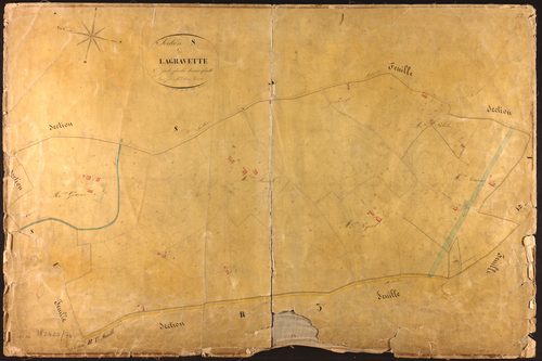 Montauban - Section S - Lagravette, 2e feuille