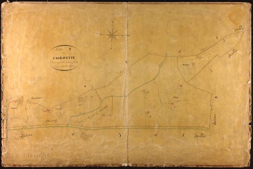 Montauban - Section S - Lagravette, 3e feuille
