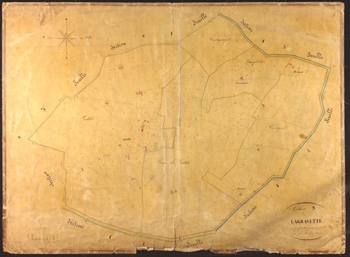Montauban - Section S - Lagravette, 4e feuille