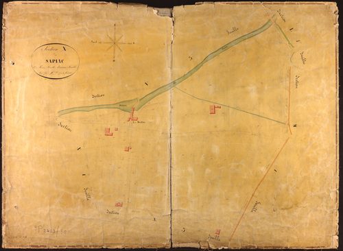 Montauban - Section X - Sapiac, 2e feuille