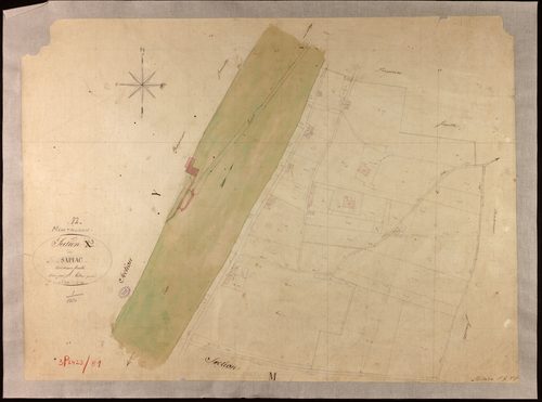 Montauban - Section X - Sapiac, 3e feuille