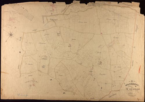 Montbarla - Section A - Saint-George, 1ère feuille
