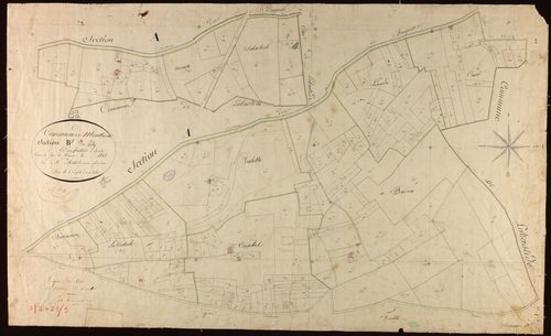 Montbartier - Section B - Le Pech, 1ère feuille