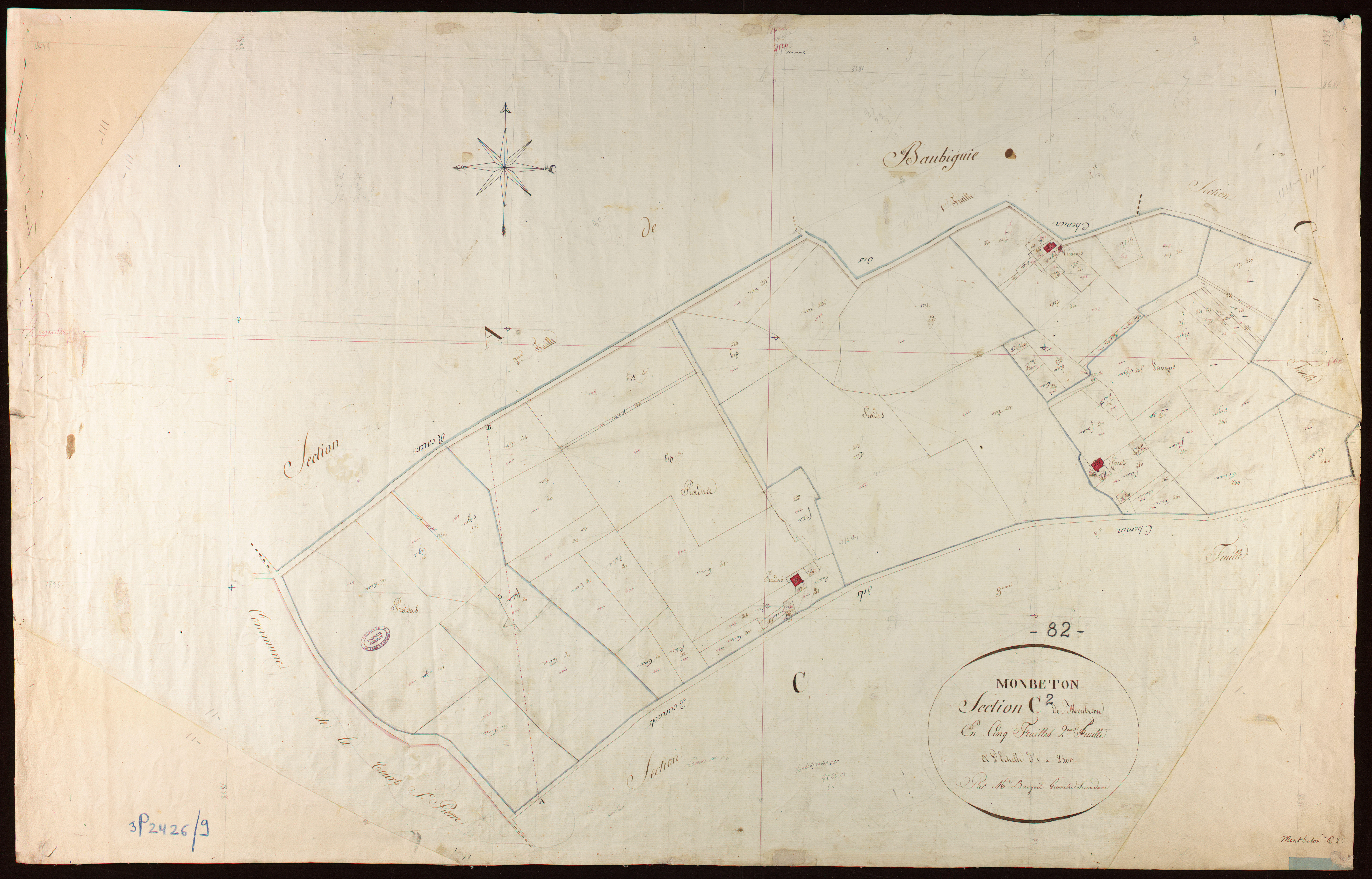 Montbeton - Section C - Montbeton, 2e feuille