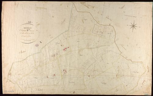 Montbeton - Section B - Plaine Basse, 1ère feuille