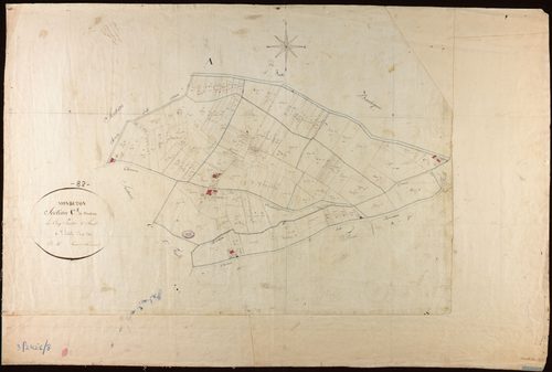 Montbeton - Section C - Montbeton, 1ère feuille