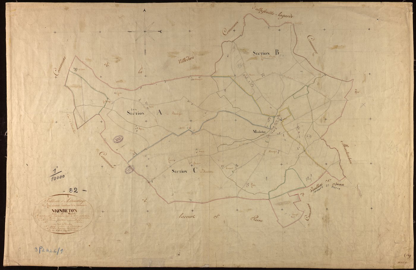 Montbeton - Tableau d'assemblage