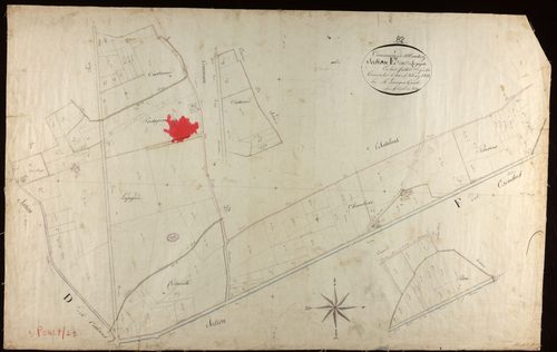 Montech - Section E - Lapujade, 1ère feuille