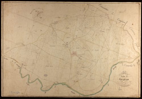 Monteils - Section A - Grinhard, 1ère feuille