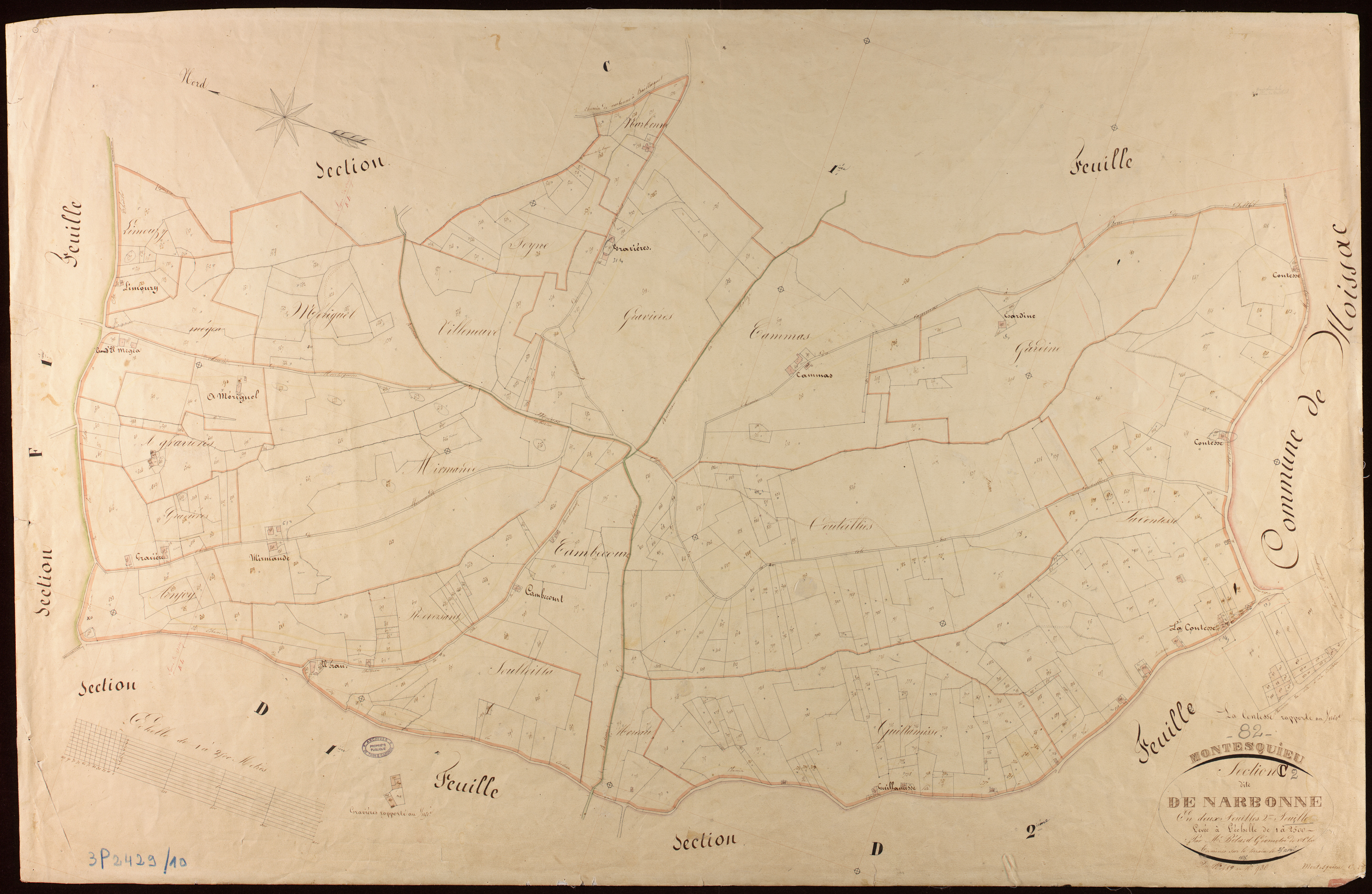 Montesquieu - Section C - Narbonne, 2e feuille