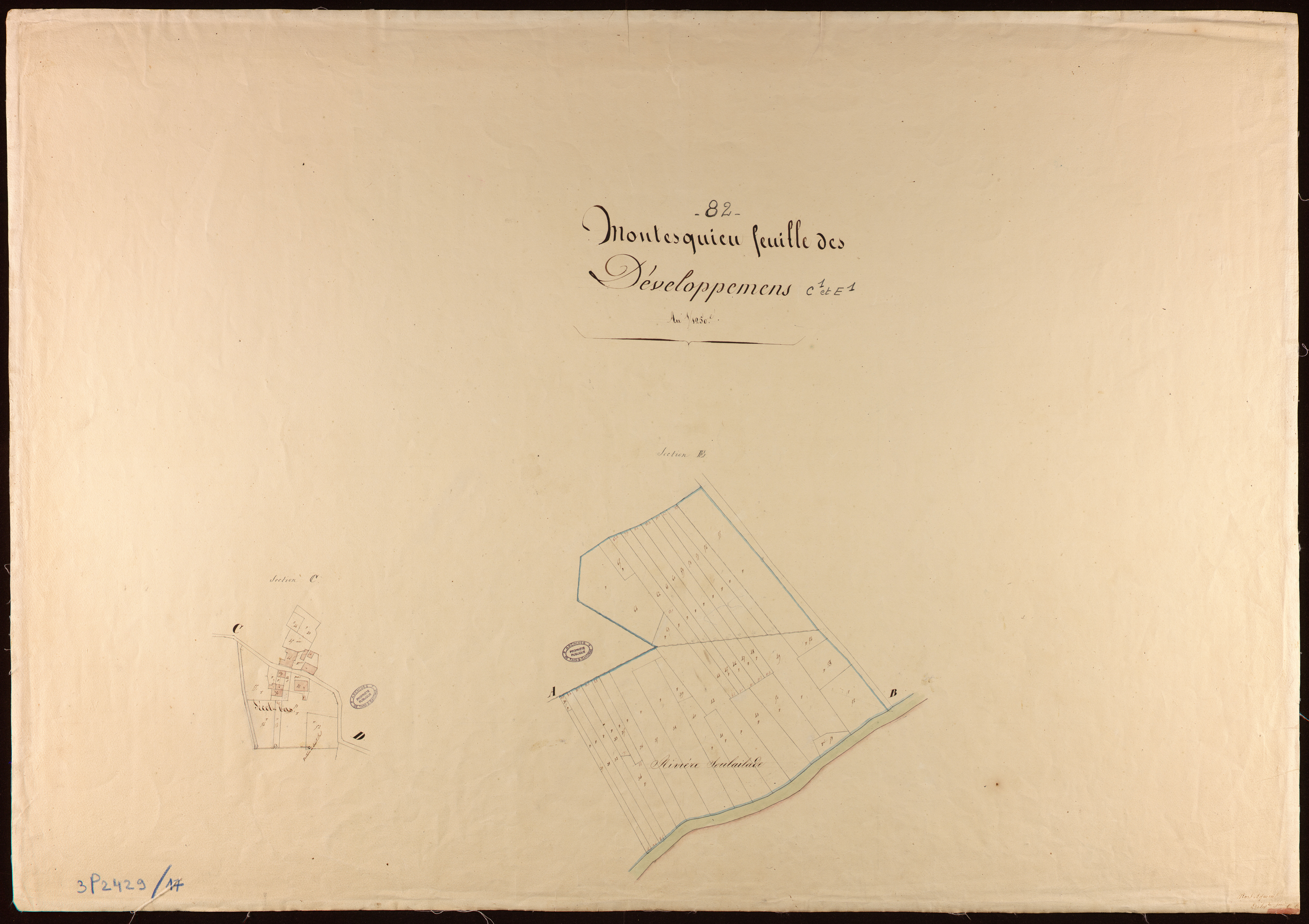 Montesquieu - Sections C, E : développement