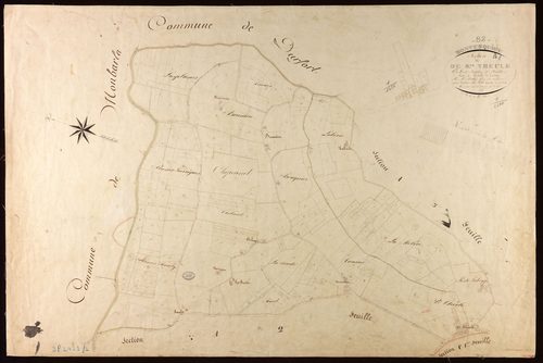 Montesquieu - Section A - Sainte-Thècle, 1ère feuille