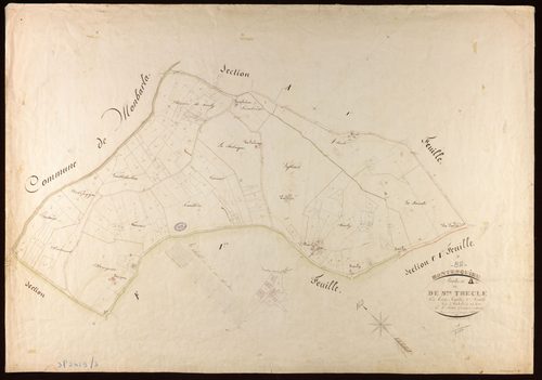 Montesquieu - Section A - Sainte-Thècle, 2e feuille