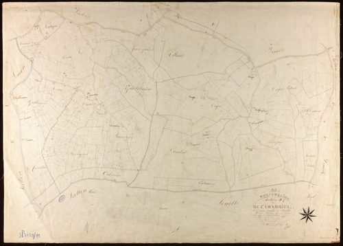 Montesquieu - Section D - Cabarrieu, 1ère feuille